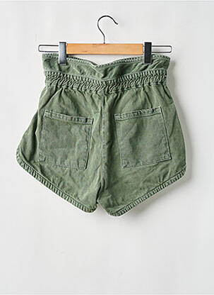 Short coupe droite vert MANGO femme