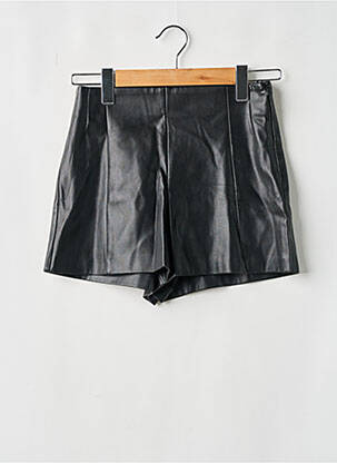 Short coupe droite noir ZARA femme
