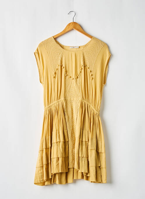 Robe mi-longue sans manche sans manche jaune MES DEMOISELLES...PARIS femme