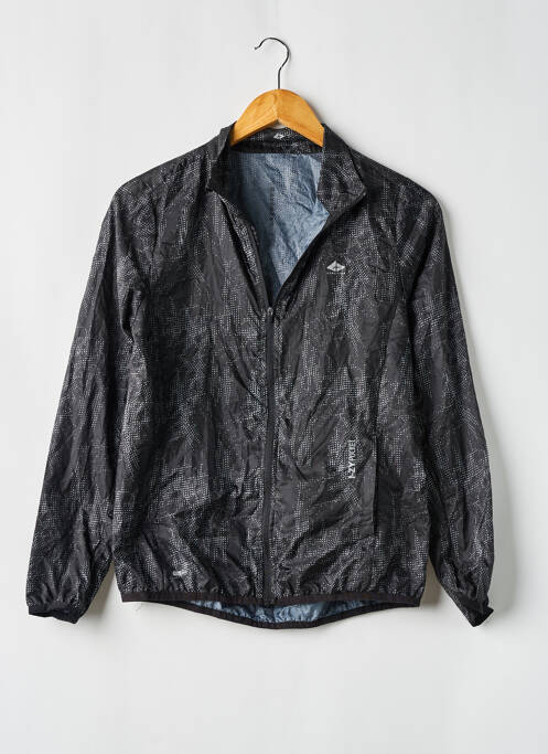 Coupe-vent réversible sans capuche noir ATHLETIC femme