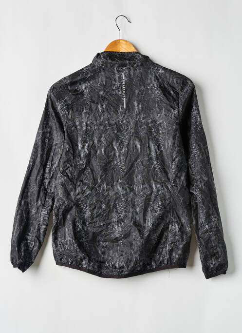 Coupe-vent réversible sans capuche noir ATHLETIC femme