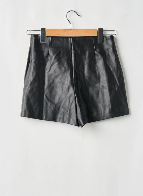 Short coupe droite noir ZARA femme