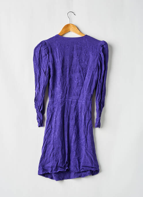 Robe mi-longue violet LOS ANGELES femme