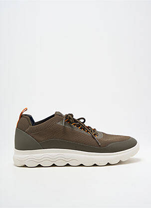 Baskets bout rond bout rond vert GEOX homme