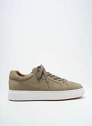 Baskets fermeture zip et lacets bout rond vert TAMARIS homme
