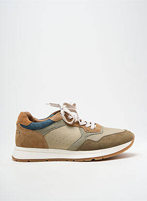 Baskets bout rond bout rond vert TAMARIS homme