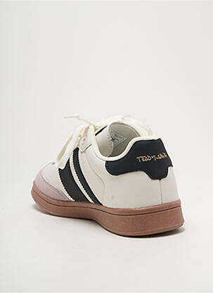 Baskets semelle amovible bout rond beige TEDDY SMITH homme