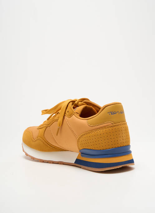 Baskets jaune TEDDY SMITH pour homme