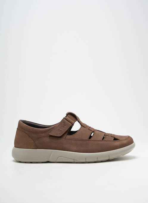 Chaussures de confort bout rond bout rond marron ESSE COMFORT homme