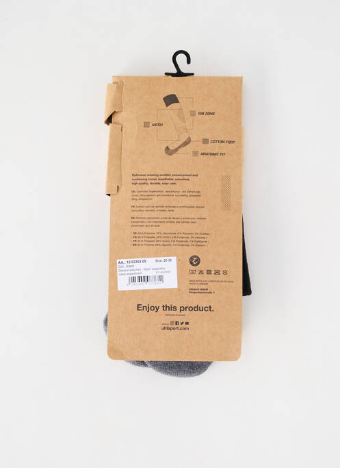 Chaussettes noir UHLSPORT pour enfant