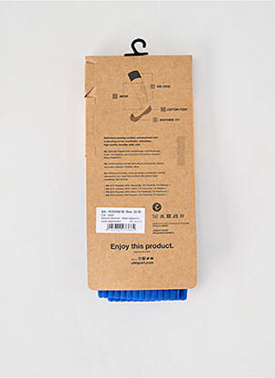 Chaussettes stretch bleu UHLSPORT homme