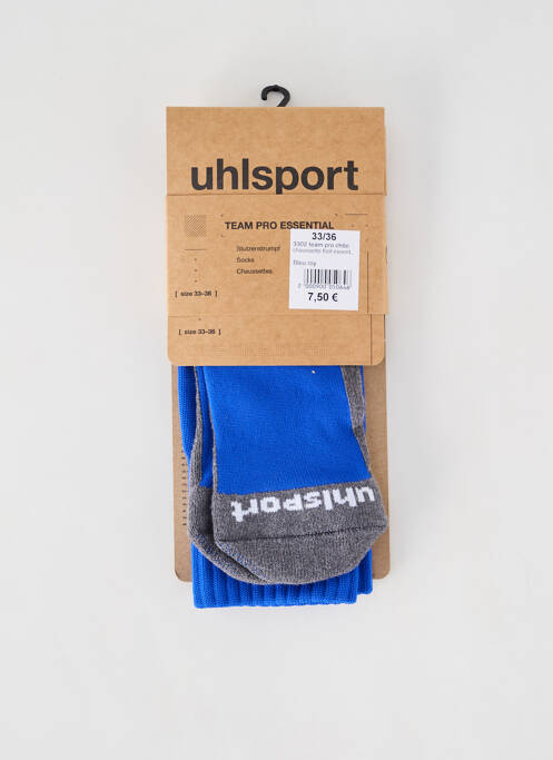 Chaussettes bleu UHLSPORT pour homme