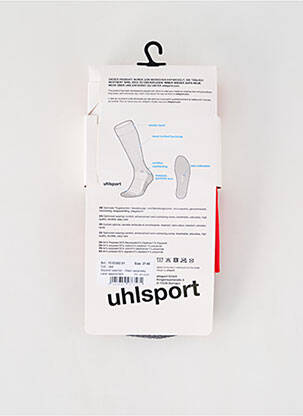 Chaussettes stretch rouge UHLSPORT homme