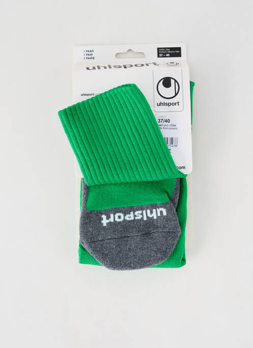 Chaussettes vert UHLSPORT pour homme