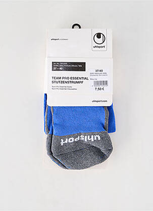 Chaussettes stretch bleu UHLSPORT homme