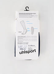 Chaussettes bleu fonce UHLSPORT pour homme seconde vue
