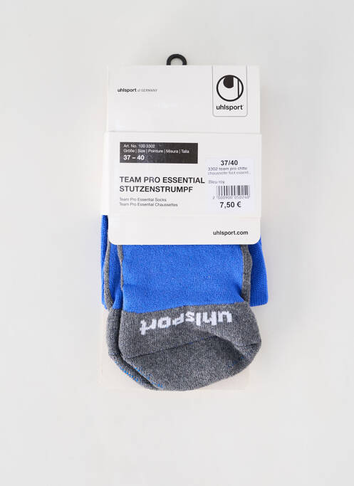 Chaussettes bleu UHLSPORT pour homme