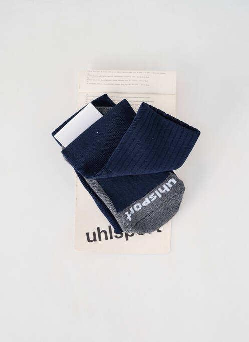 Chaussettes bleu UHLSPORT pour homme