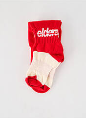 Chaussettes rouge ELDERA pour homme seconde vue