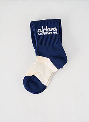 Chaussettes stretch bleu fonce ELDERA garçon
