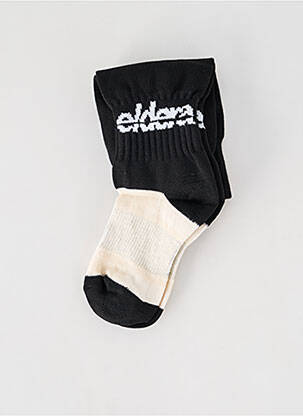 Chaussettes stretch noir ELDERA garçon