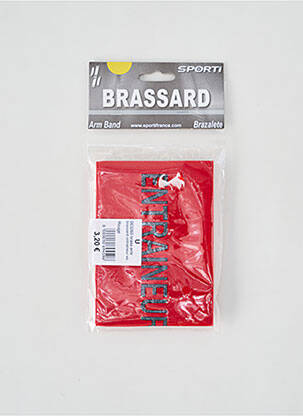 Accessoire divers sport multisport rouge SPORTI unisexe