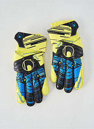 Gants sport football jaune UHLSPORT unisexe