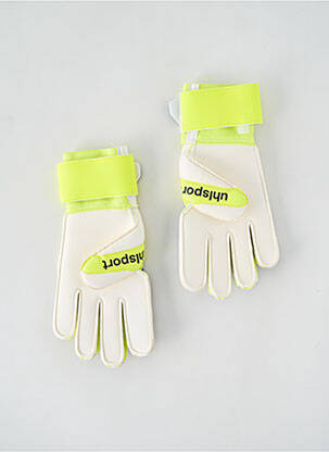 Gants sport football jaune UHLSPORT unisexe
