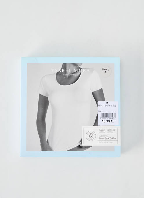 T-shirt blanc YSABEL MORA pour femme