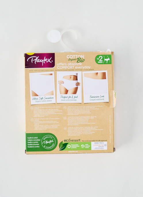 Culotte blanc PLAYTEX pour femme