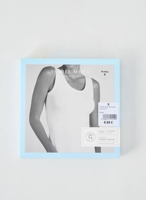 Débardeur blanc YSABEL MORA pour femme