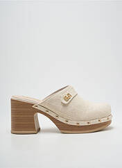 Mules/Sabots beige LPB pour femme seconde vue