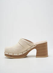 Mules/Sabots beige LPB pour femme seconde vue