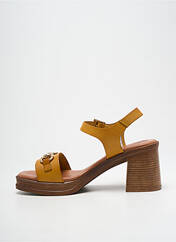 Sandales/Nu pieds jaune EVA FRUTOS pour femme seconde vue