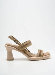 Sandales/Nu pieds marron PORRONET pour femme seconde vue