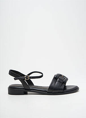 Sandales/nu pieds chiquet talon plat jusqu'à 3cm noir MARCO TOZZI femme