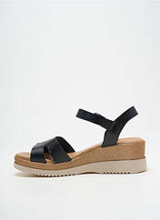 Sandales/Nu pieds noir PORRONET pour femme seconde vue