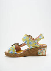 Sandales/Nu pieds vert LAURA VITA pour femme seconde vue