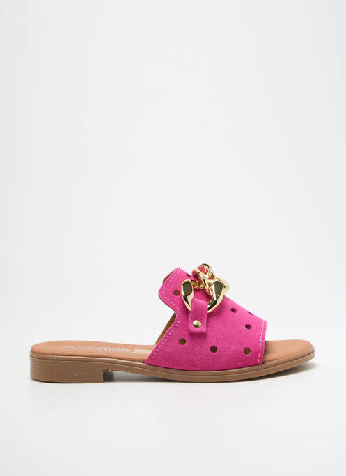 Mules/Sabots rose INNOVATION pour femme