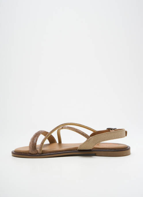 Sandales/Nu pieds beige PORRONET pour femme