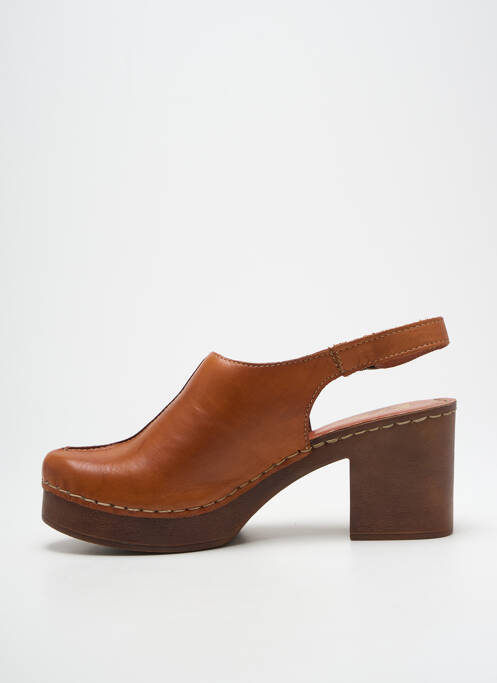 Sandales/Nu pieds marron ELUE PAR NOUS pour femme