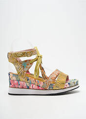 Sandales/Nu pieds jaune LAURA VITA pour femme seconde vue