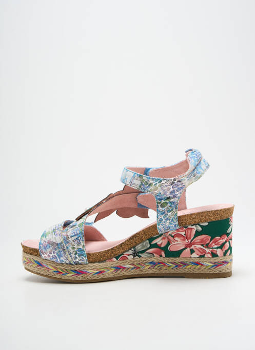 Sandales/Nu pieds bleu LAURA VITA pour femme