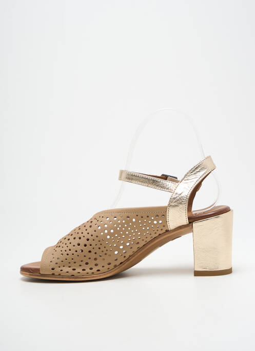 Sandales/Nu pieds or LUNE & L'AUTRE pour femme