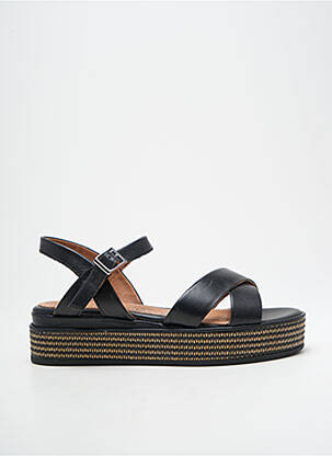 Sandales/nu pieds matière lisse talon de 4 à 6cm noir MARCO TOZZI femme