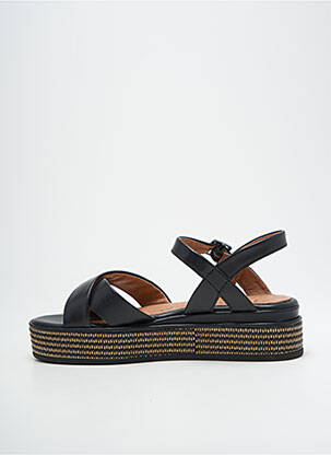 Sandales/nu pieds matière lisse talon de 4 à 6cm noir MARCO TOZZI femme