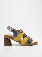 Sandales/Nu pieds jaune LAURA VITA pour femme seconde vue