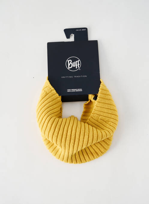 Col / Tour de cou jaune BUFF pour femme