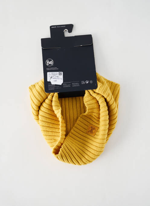 Col / Tour de cou jaune BUFF femme