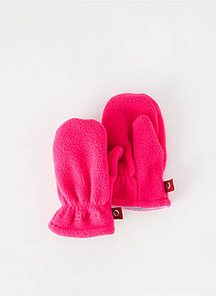 Gants doublure rose CMP fille
